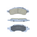 d1169 semi-metallic brake pad sliver color ceramic brake pad car for trucks